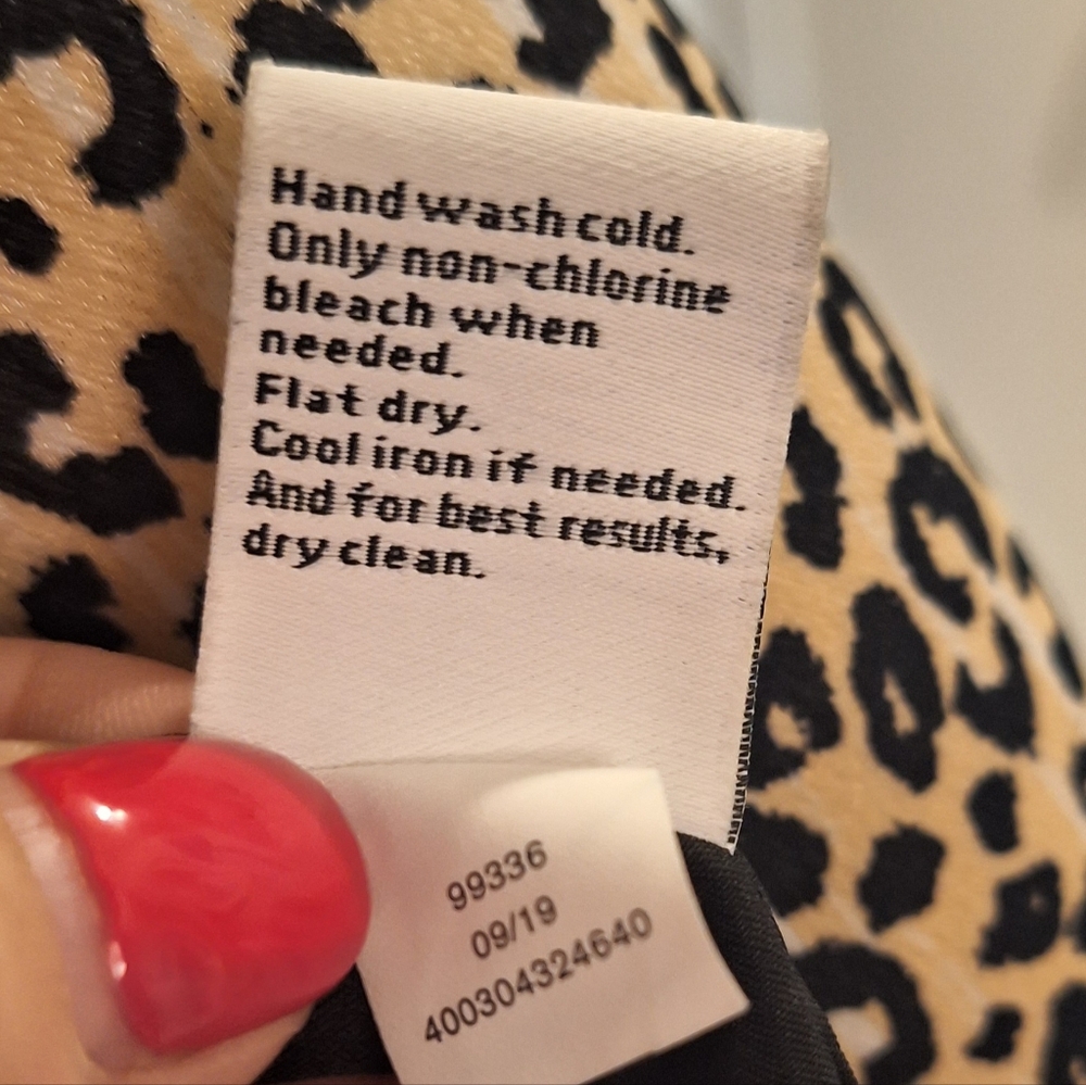 Fun business casual leopard print blazer by Nine West - Picture 7 of 9